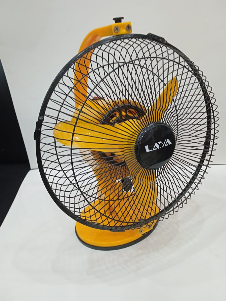 LAVA Tornado Rechargeable Fan Fashionable Design (9") La-9A. 