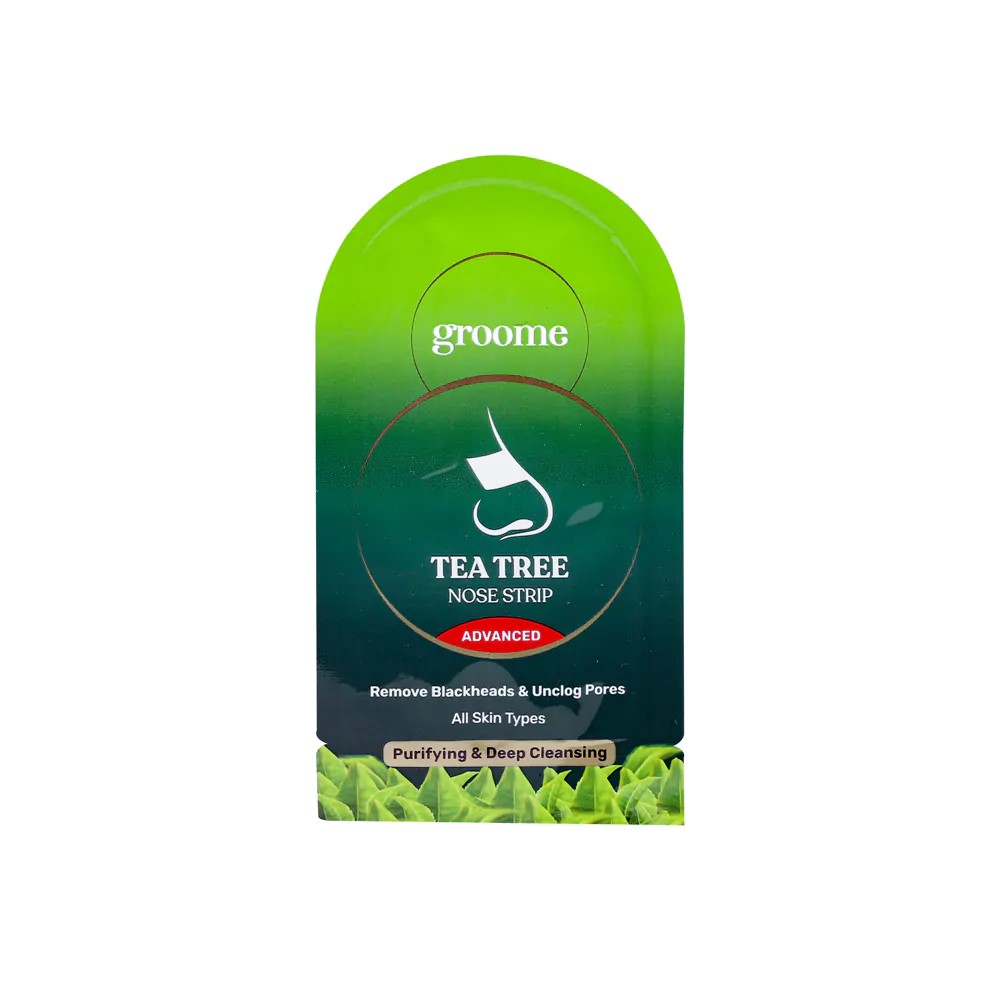 Groome Tea Tree Purifying and Deep Cleansing Nose Strips (Monthly Pack) 6 pcs. 