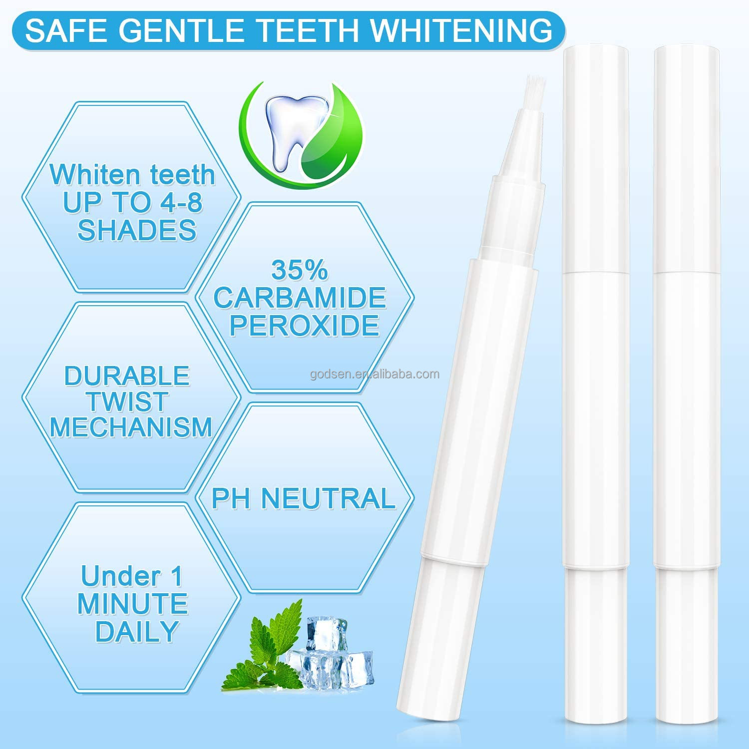Hugely Popular  Carbamide Peroxide Whitening  Formula Descaling Bright White Teeth Whitening Pen
