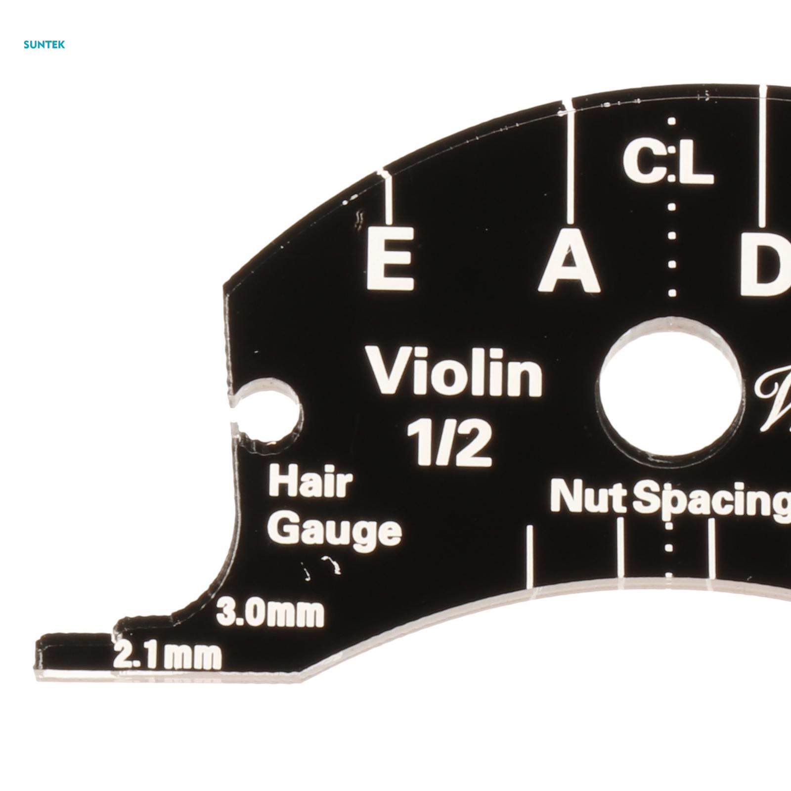 4/4 Violin Bridge Fingerboard Scraper Template for Cello Violin Double Bass. 