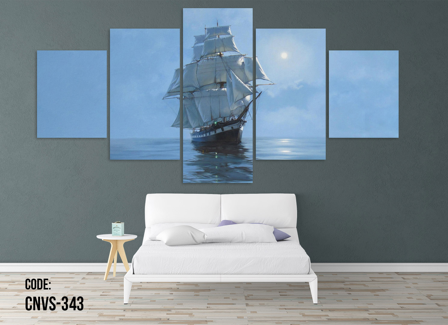 CNVS-343 78″ inch x 48″ inch   Old Ship Wall Canvas Art Prints. 