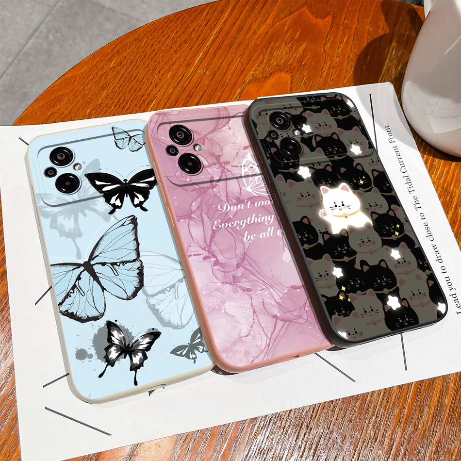 For Xiaomi Poco M5 M5S Case New Design Phone Cover For Poco M 5 PocoM5S Full Protection Fundas Liquid Silicone Soft Back Cover. 