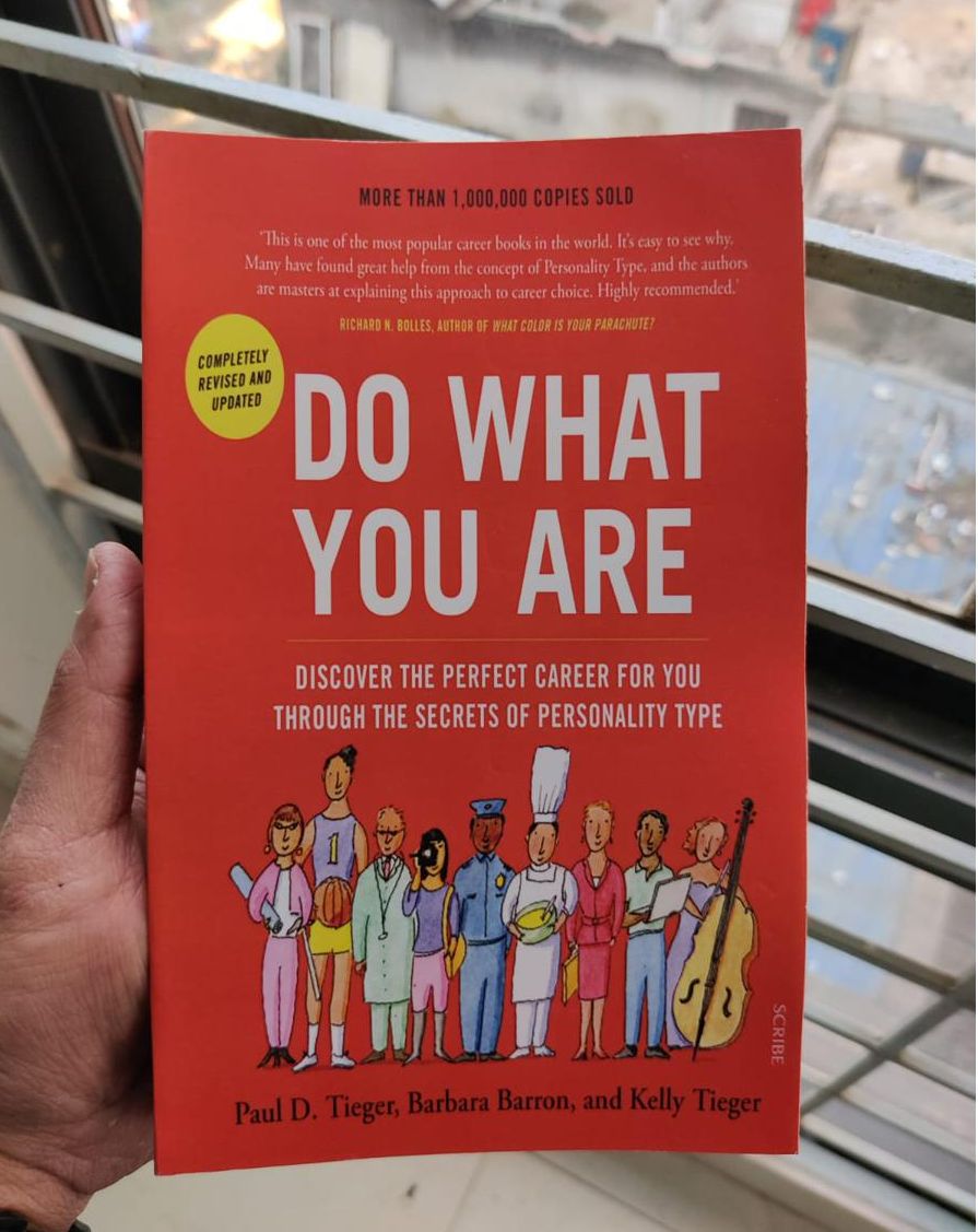 Do What You Are by Paul D. Tieger. 