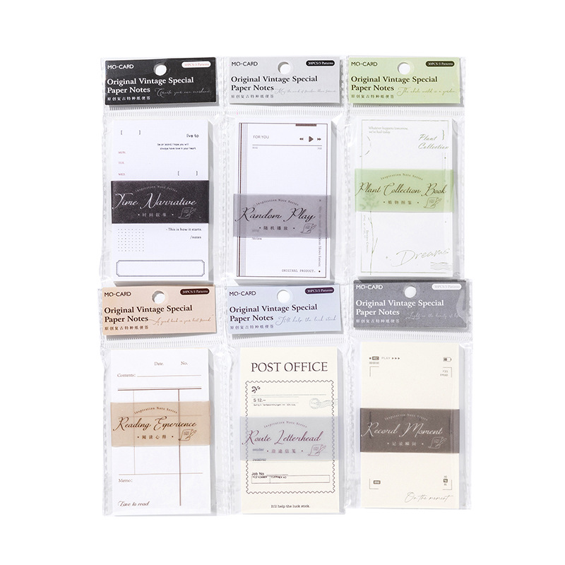 Panda Online 30 Sheets Inspiration Note Series Diary Note Memo Paper Diary Journal Decorative Scrapbooking. 