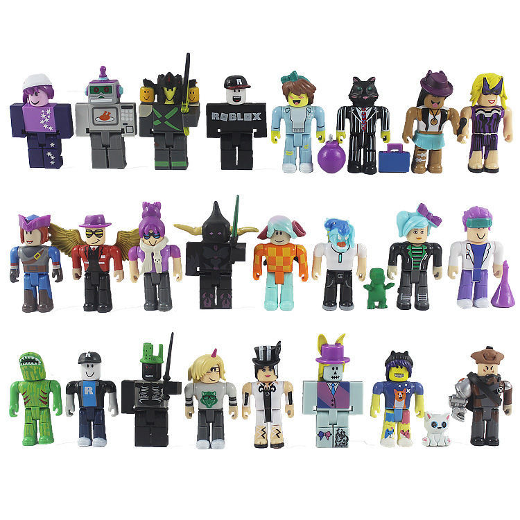 Virtual World Roblox Doll Game Peripheral Hand Model Toy Virtual World Building Blocks Doll Decoration Stuffed Animal Patung. 