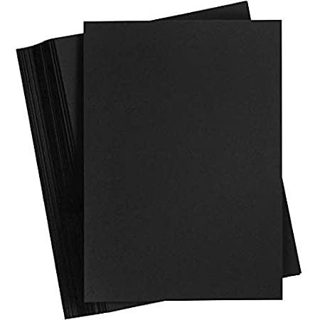 Black Color A4 paper 100-Pieces