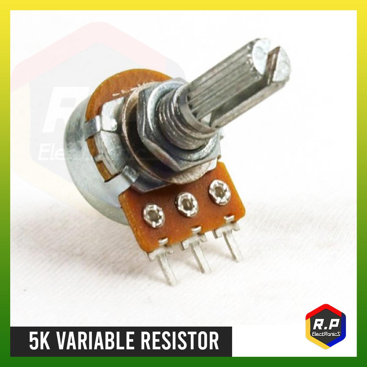 5K Ohm Rotary Potentiometer / Variable Resistor