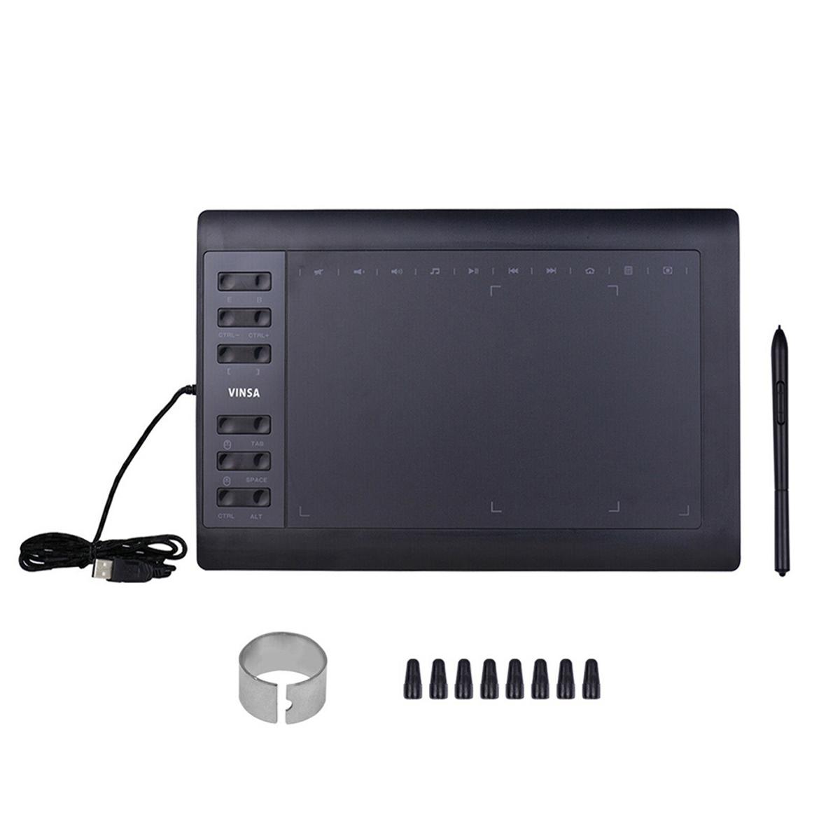(New)VINSA VIN1060PLUS Hand Painting Digital Board, Style: Package 1