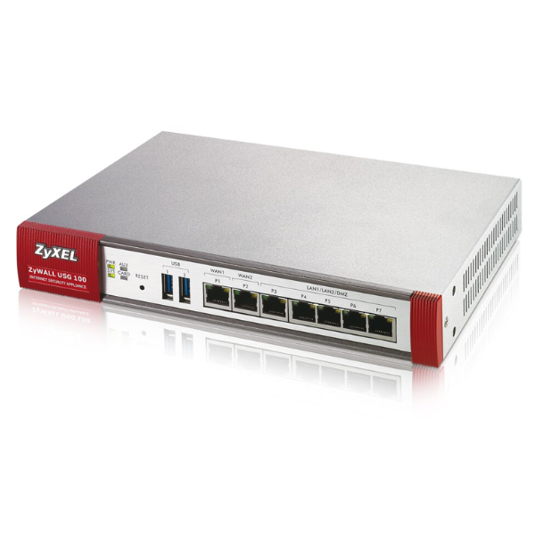Zyxel ZyWALL USG 200 4 LAN+3 WAN+2 USB Firewall Router. 