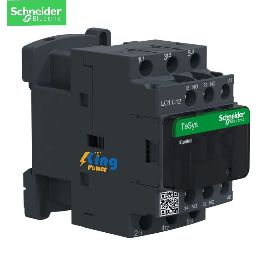 Schneider magnetic contactor LC1 D18M7, 18A-AC-3, 3P, Ith32A-AC-1, Volt :220 V AC coil.. 