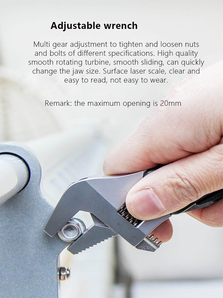 Xiaomi Marsworker Multifunctional Combination Car Wrench Knife Six Functions Tools (Mshw001)