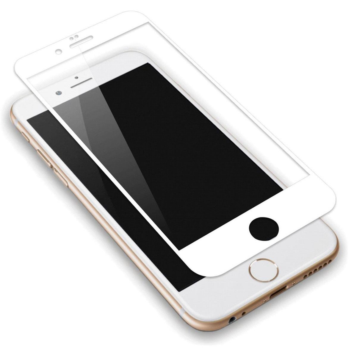 For Apple iPhone 6S Plus Tempered Glass Screen Protector 6D/9D/11D - White