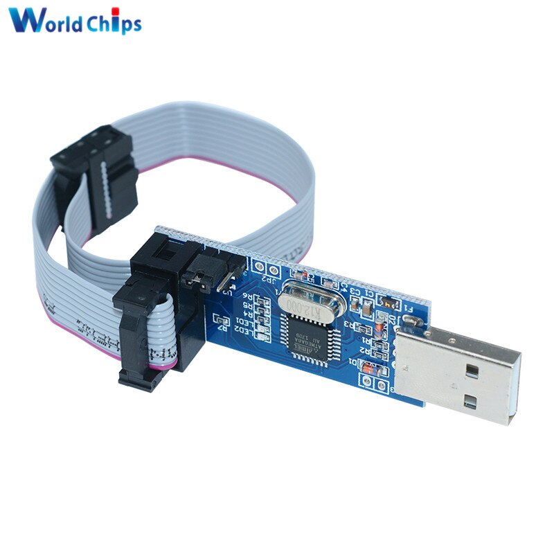 【beauty code store】ATMEGA16 Minimum System Board ATmega32 Development Board USB ISP USBasp ISP 51 Board Module. 