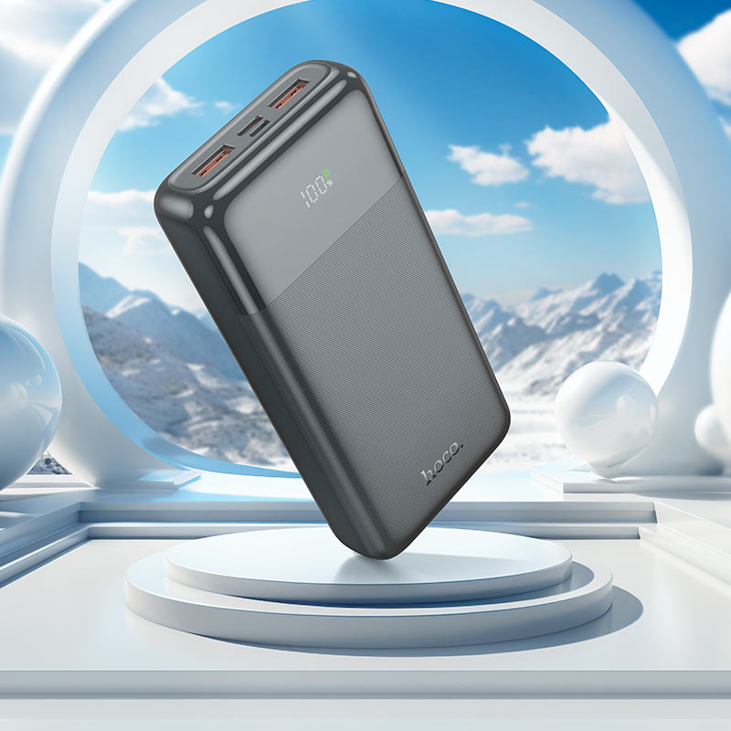 Hoco J121A Fast 22.5W+PD20W (20000mAh) fully compatible power bank with digital display. 