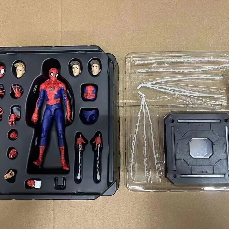 Spider-Verse Action SV Peter B. Parker Sentinel Miles Spider Man Action Figure. 