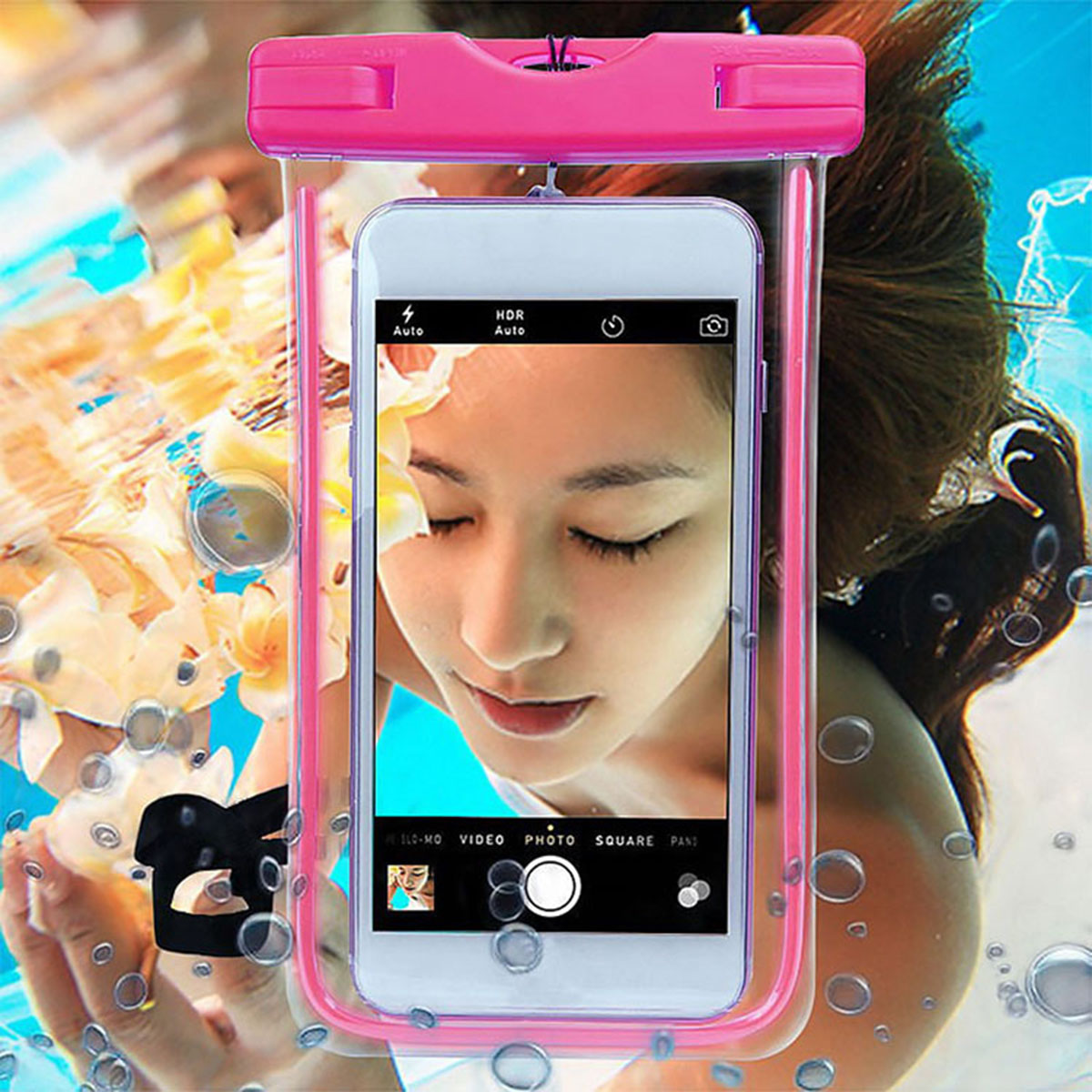Waterproof Sealed Transparent Bag with Underwater Pouch Phone Case