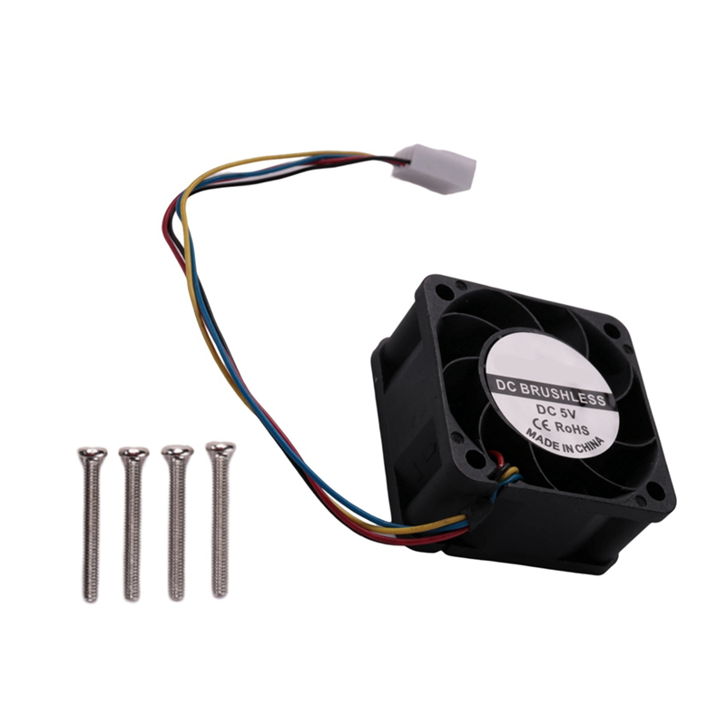 10X for Nano Cooling Fan 5V, 4PIN Reverse-Proof,PWM Speed Adjustment, Strong Cooling Air