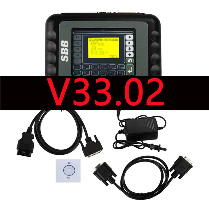Immobilizer SBB Key Programmer Parts For Car Auto Key Maker Newest Version V33.02 Key Pro Locksmith US Plug. 