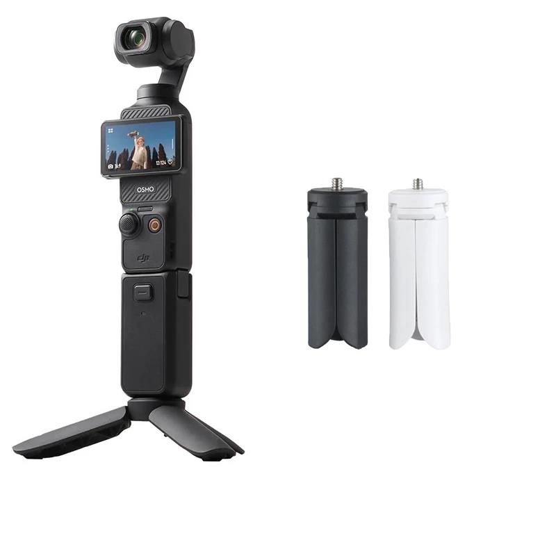 Mini Tripod Desktop Stand Stabilizer Holder for DJI OSMO Pocket 3 Pocket 2 Gimbal / DJI Action 4 3 / Gopro Sports Camera. 