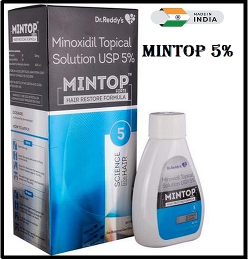 Mintop Minoxidil 5% Hair Restore Formula - 60ml