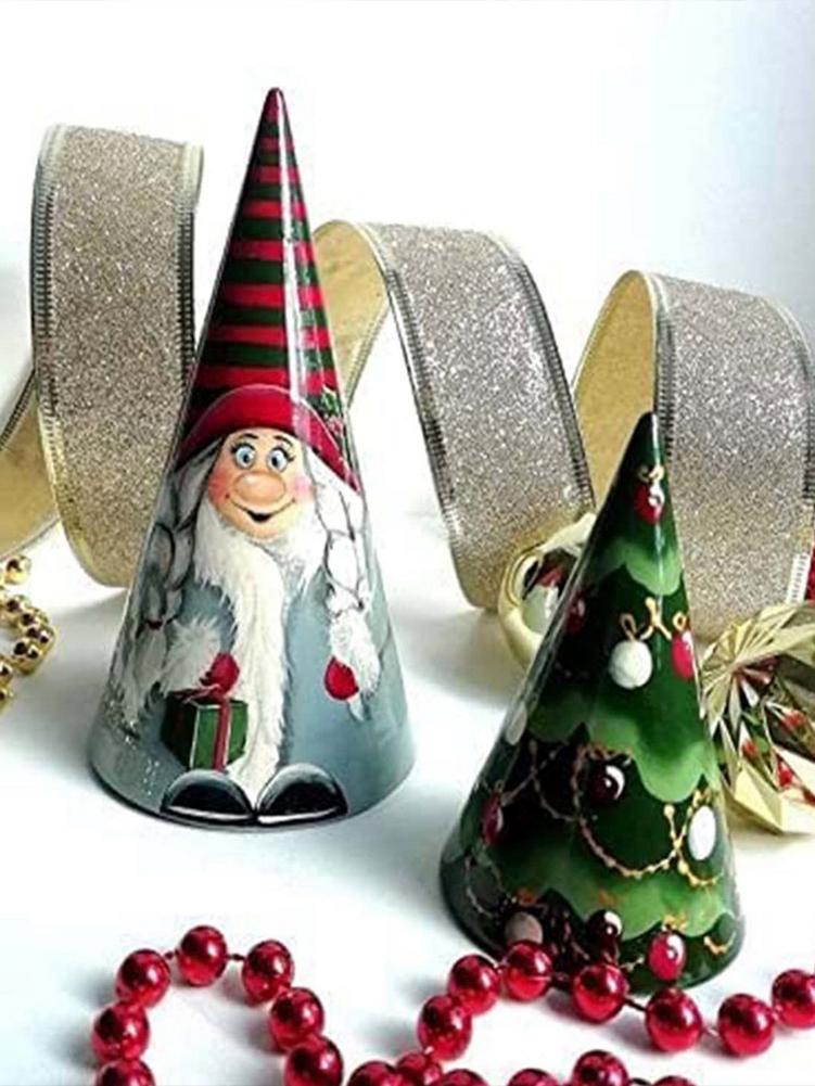 Acrylic Stacking Nested Set Russian Nesting Dolls Matryoshka Handmade Dwarf Toys for Children Kids Christmas Home Decoration
