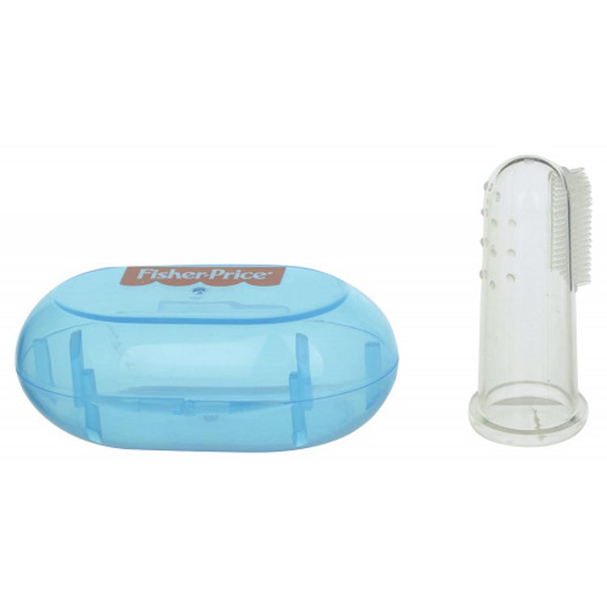 Fisher-Price Silicone Finger Brush with Case