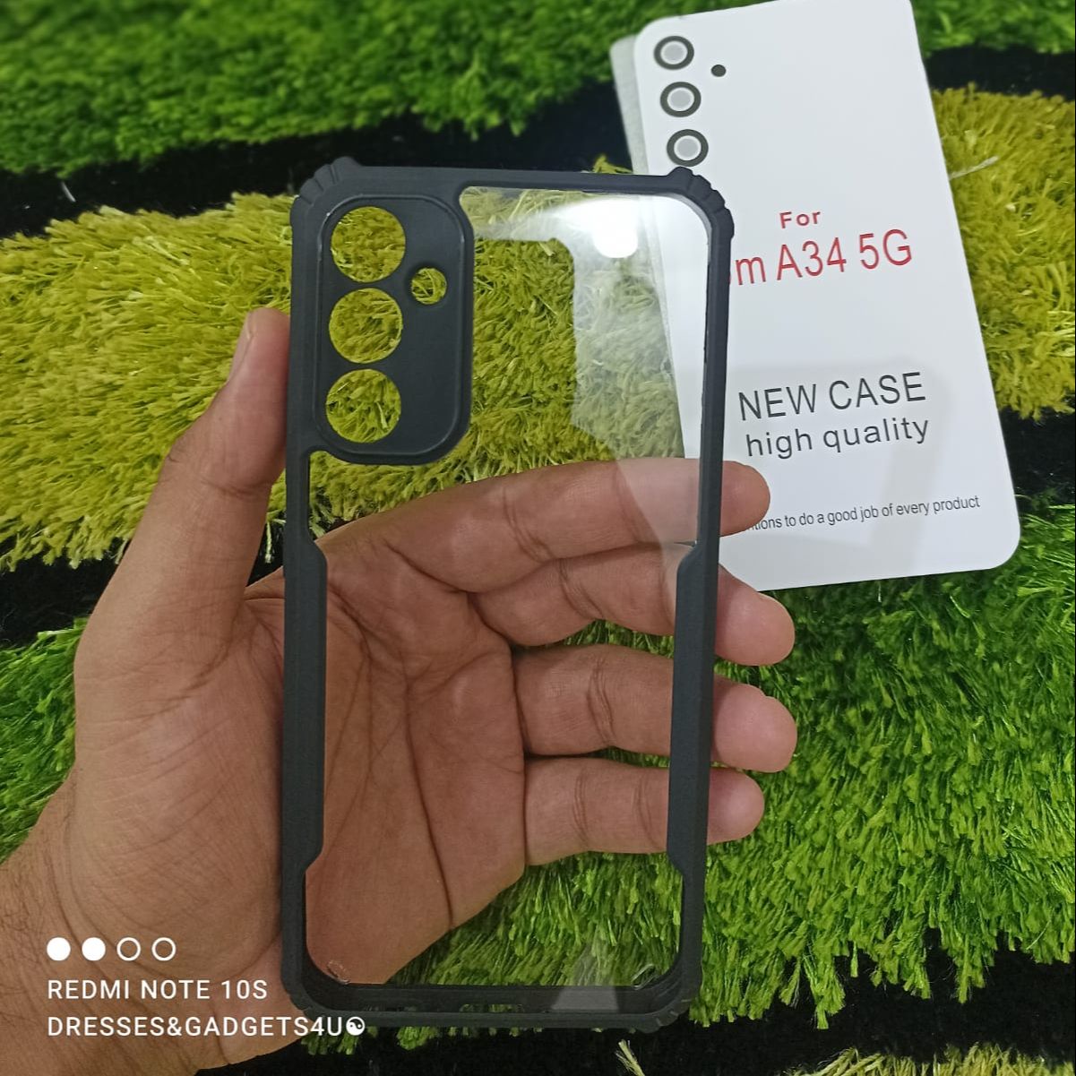 Samsung Galaxy A54 5G Back Cover Case | 360 Degree Protection | Shock Proof Design | Transparent Back Cover Case for Samsung Galaxy A54 5G Xundd Fusion Case (Black Bumper) The GiftKart. 
