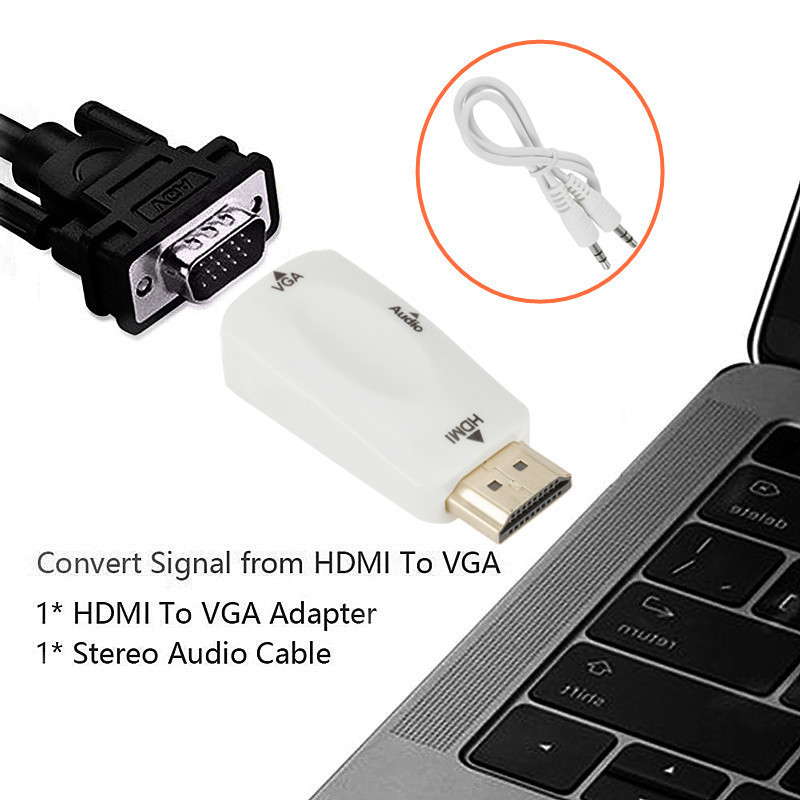 HDMI to VGA Conversion Adapter Effortlessly Link Your HDMI Devices