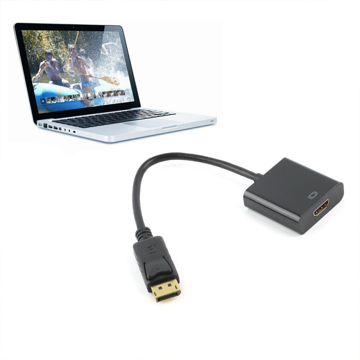 Active Displayport to HDMI Adapter. 