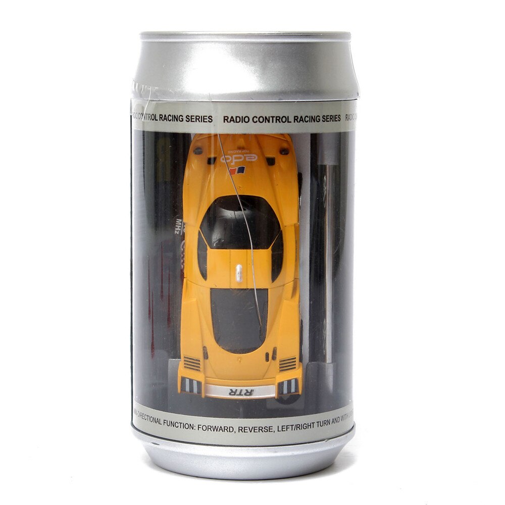 【VisioN Shop】8 Colors 20KM/H Coke Can Mini RC Car Radio Remote Control Car 4 Frequencies Toy For. 