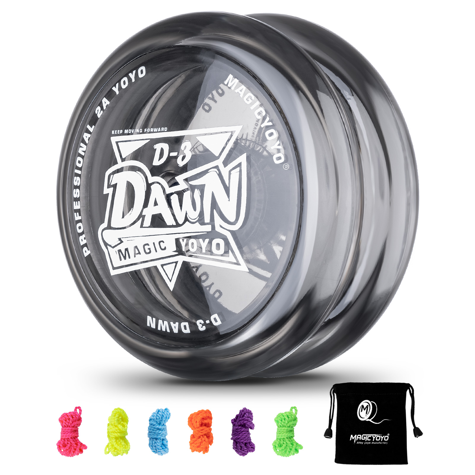 MAGICYOYO D3 Beginner Yoyo for Kids, Professional Looping Yoyos with 6 Yoyo String, Yo-yo Bag, Glove. 