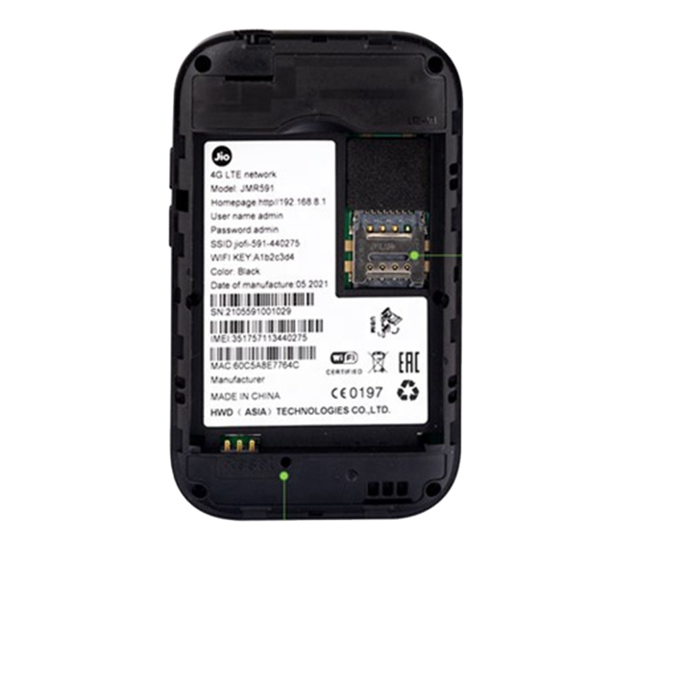 JIO 4G Multi Sim 4G Wifi Hotspot  Router. 