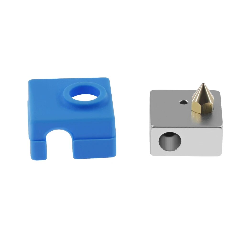 3D Printer MK8 Protective Silicone Sock Cover Case for Heater Block of Creality CR10 CR-10S S4 S5 Anet A8 MK7/MK8/MK9 Hotend. 