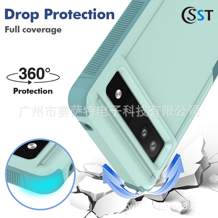 [autismaut] Applicable to Google Google pixel 6a Mobile Phone Protective Case Neutral Commuter Two-in-One pexel 7 pro. 