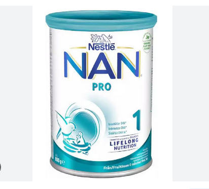 Nan Pro 1 milk powder 800g Switzerland