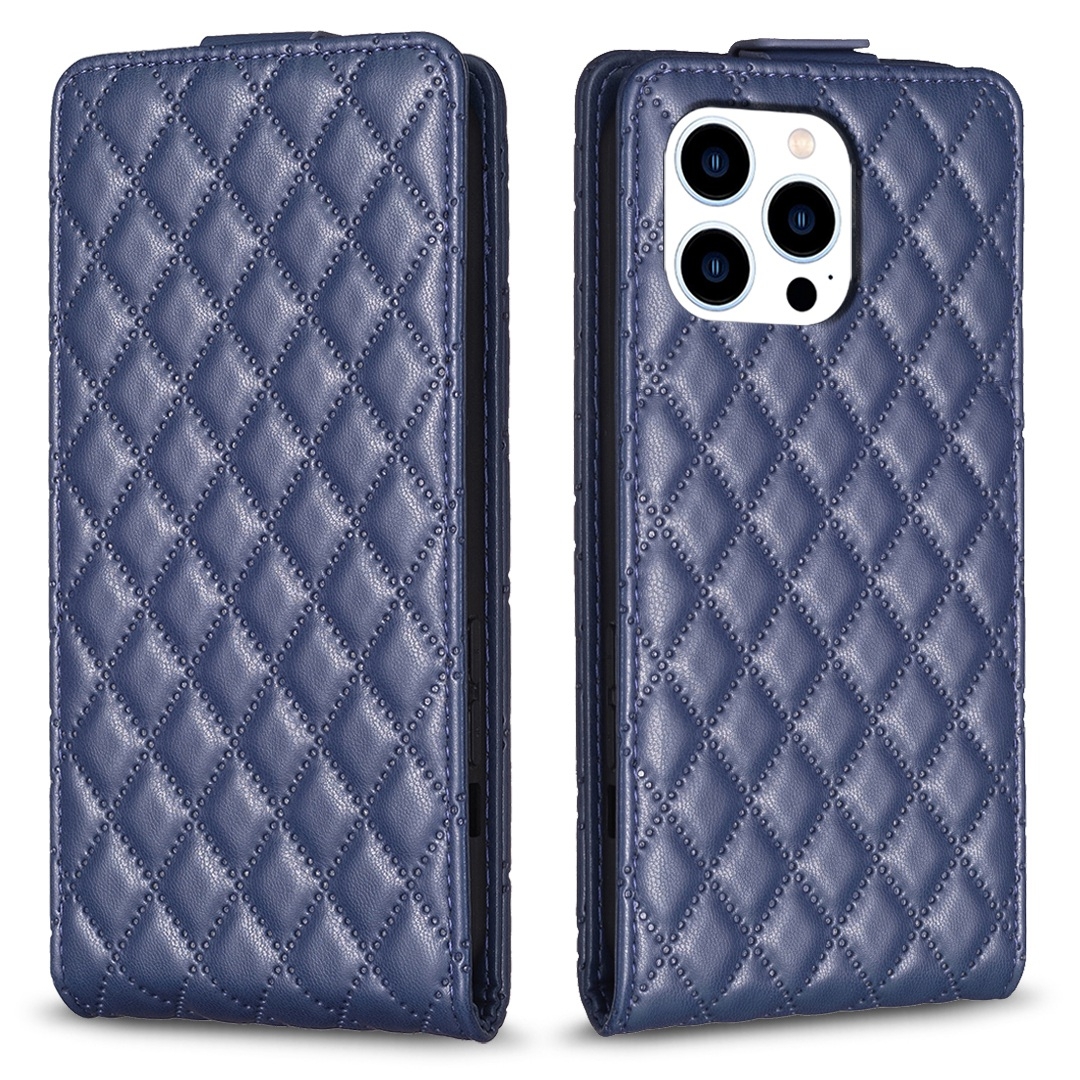 (New)Diamond Lattice Vertical Flip Leather Phone Case For iPhone XR/iPhone 11 Pro Max/iPhone SE 2022 / 2020 /7 / 8/iPhone 14 Pro/iPhone 14 Plus/iPhone 12 / 12 Pro/iPhone 12 Pro Max/iPhone 7 Plus / 8 Plus/iPhone 15 Pro Max/iPh