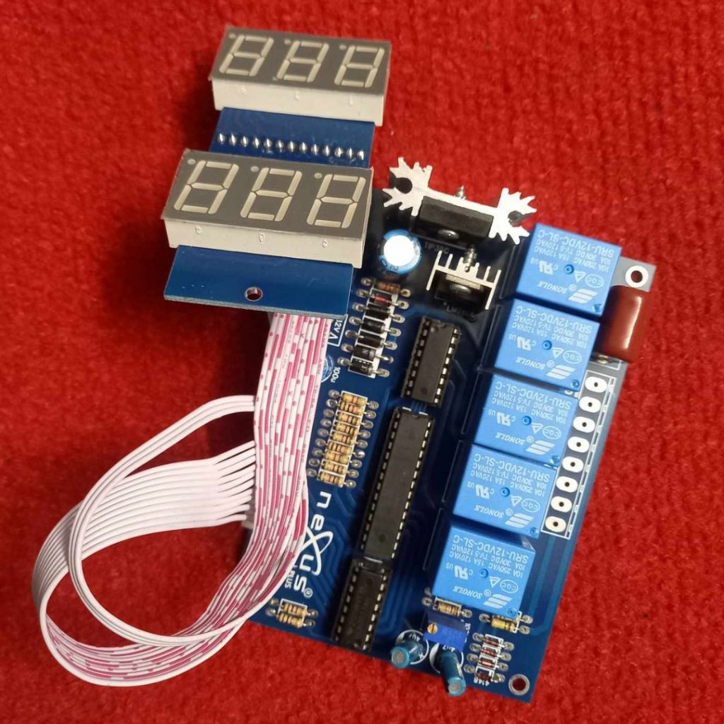 NEXUS 5 Relay DC 12V Voltage Stabilizer Circuit With Program IC 12V Stabilizer Circuit Adapters. 
