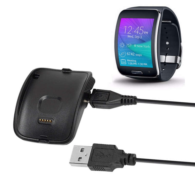 Szybka ładowarka stacja dokująca do Samsung Galaxy Gear S SM R750 inteligentny zegarek stacja dokująca do ładowania USB stacja dokująca do ładowania