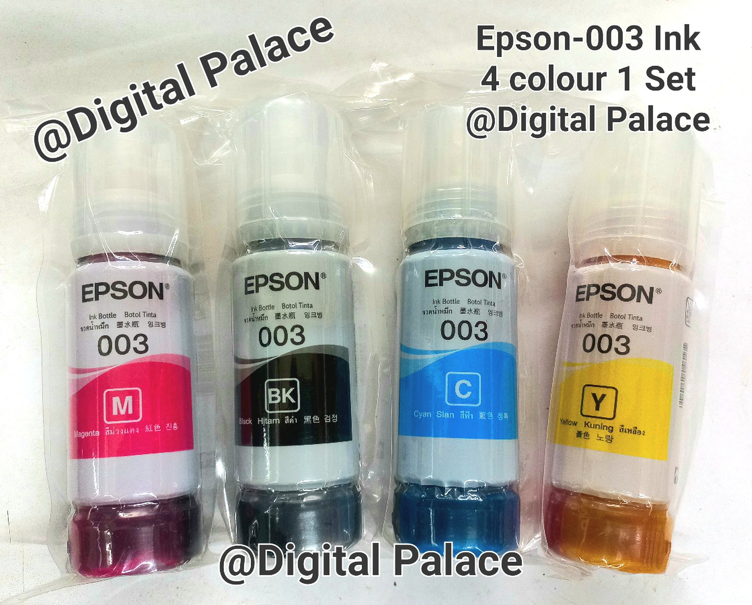Epson Printer 003 Ink 65ml 4 Colors Made In Philippines. 