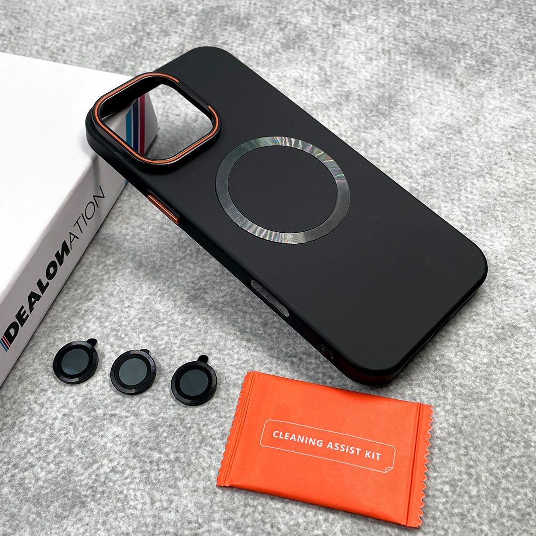 For Iphone 11 / 12 / 13 / 14 / 15 And 16 Pro Max Casing camera protection NUCLEUS+SAPPHIRE LENS Case Iphone Compatible. 