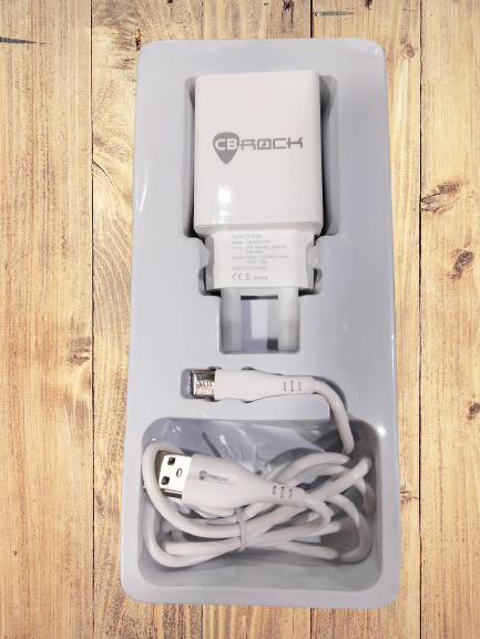 CB ROCK Usb Charger Qualcomm Quick Charge  3.0 Fast Charging typ c. 