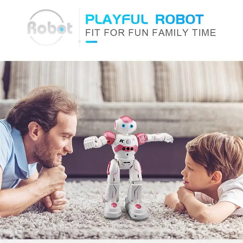 LEORY RC Robot Intelligent Programming Remote Control Robotica Toy Biped Humanoid Robot For Children Kids Birthday Gift Present. 