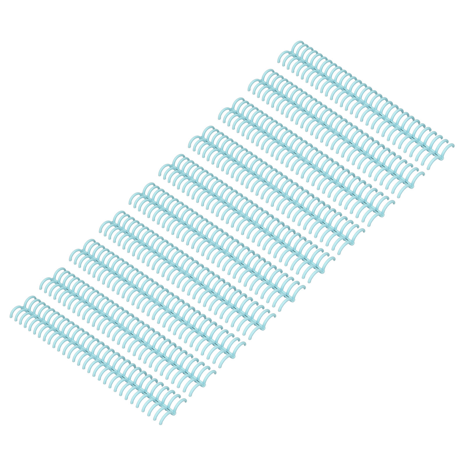 Comb Binding Spines Easy To Adding 30 Ring Plastic Binder Combs 10Pcs for Documents. 