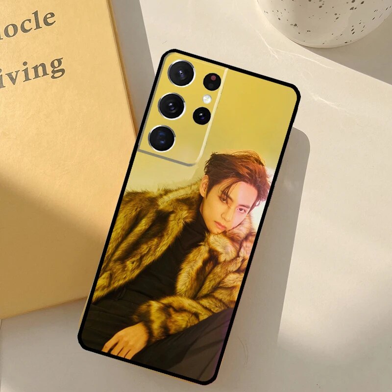 Kpop Kim Taehyung V Case For Samsung Galaxy S21 S22 Ultra S20 FE S8 S9 S10 Note 10 Plus Note 20 Ultra Cover. 