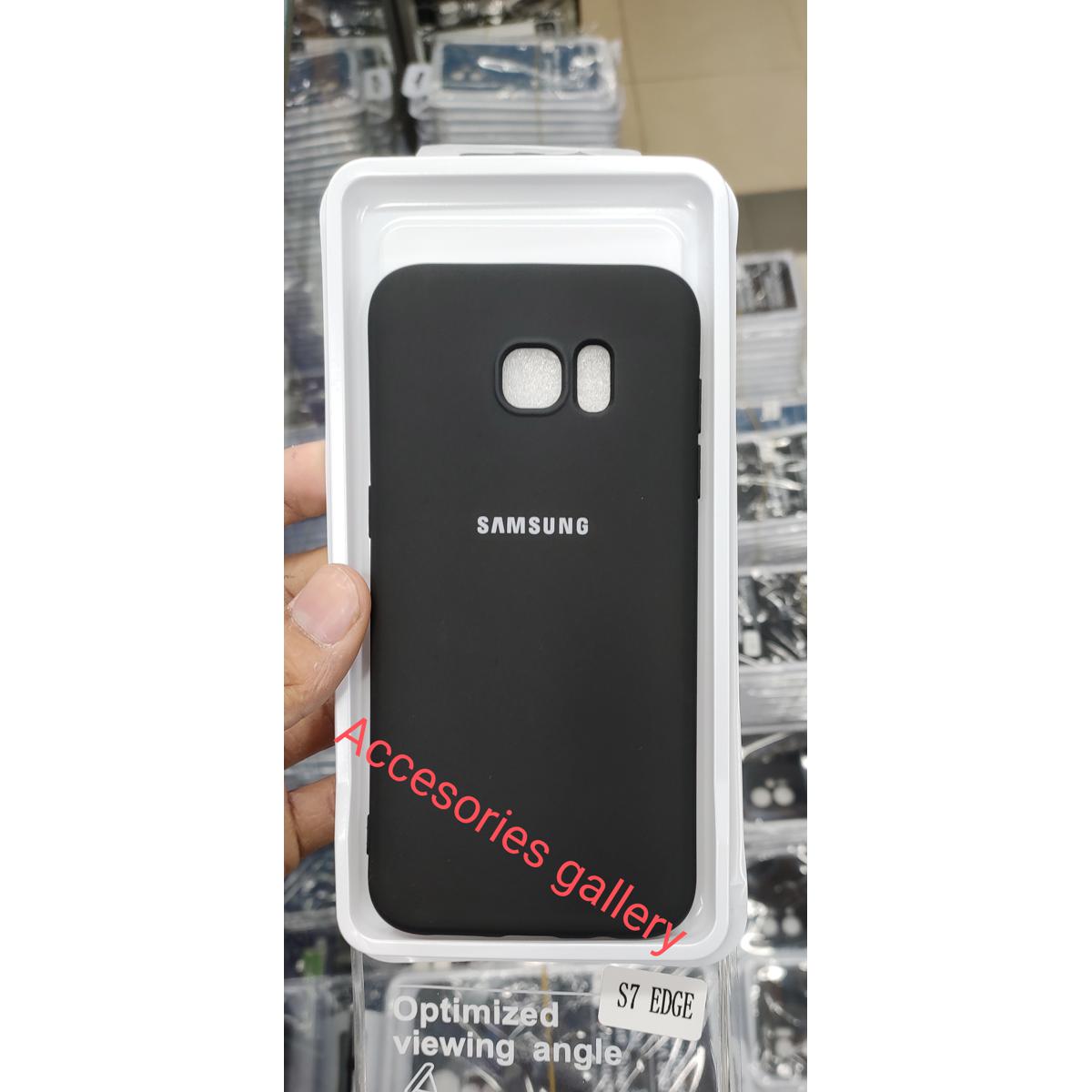 For samaung galaxy S7 EDGE Silky And Soft - Touch Finish With Camera Production Soft SILICONE COVER