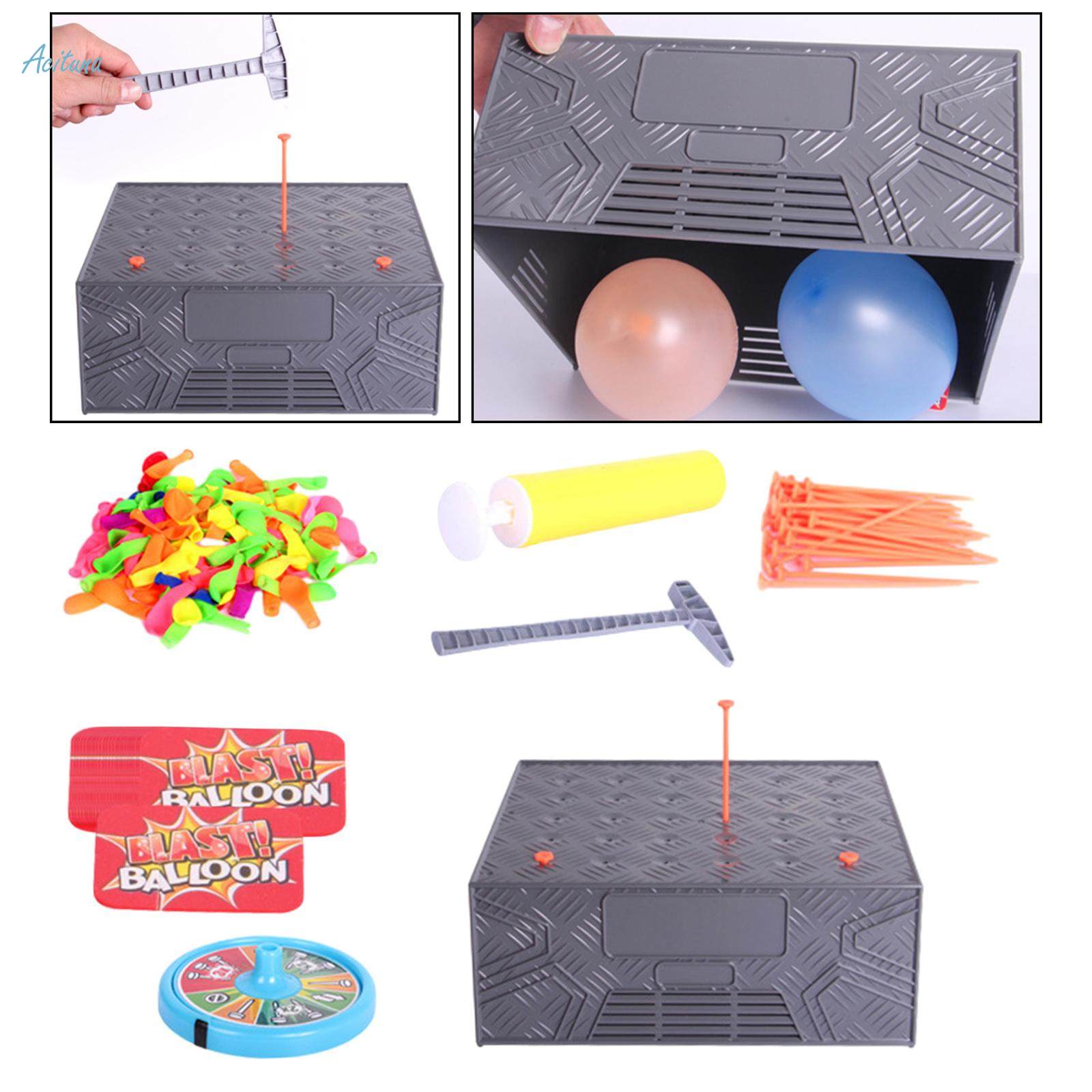 Balloon Game Balloon Game Desktop Board Games Balloon Burst Box for Party Favors. 