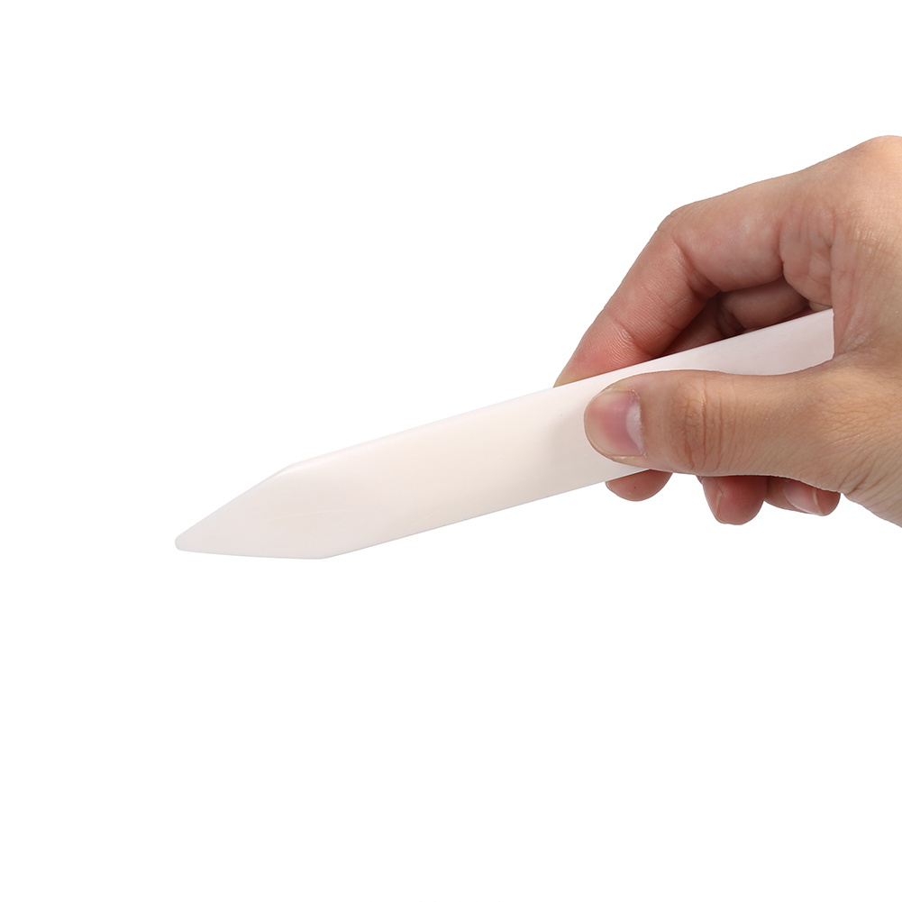 Natural Bone Folder Creaser Scoring Folding Creasing Paper Leather Craft 6". 