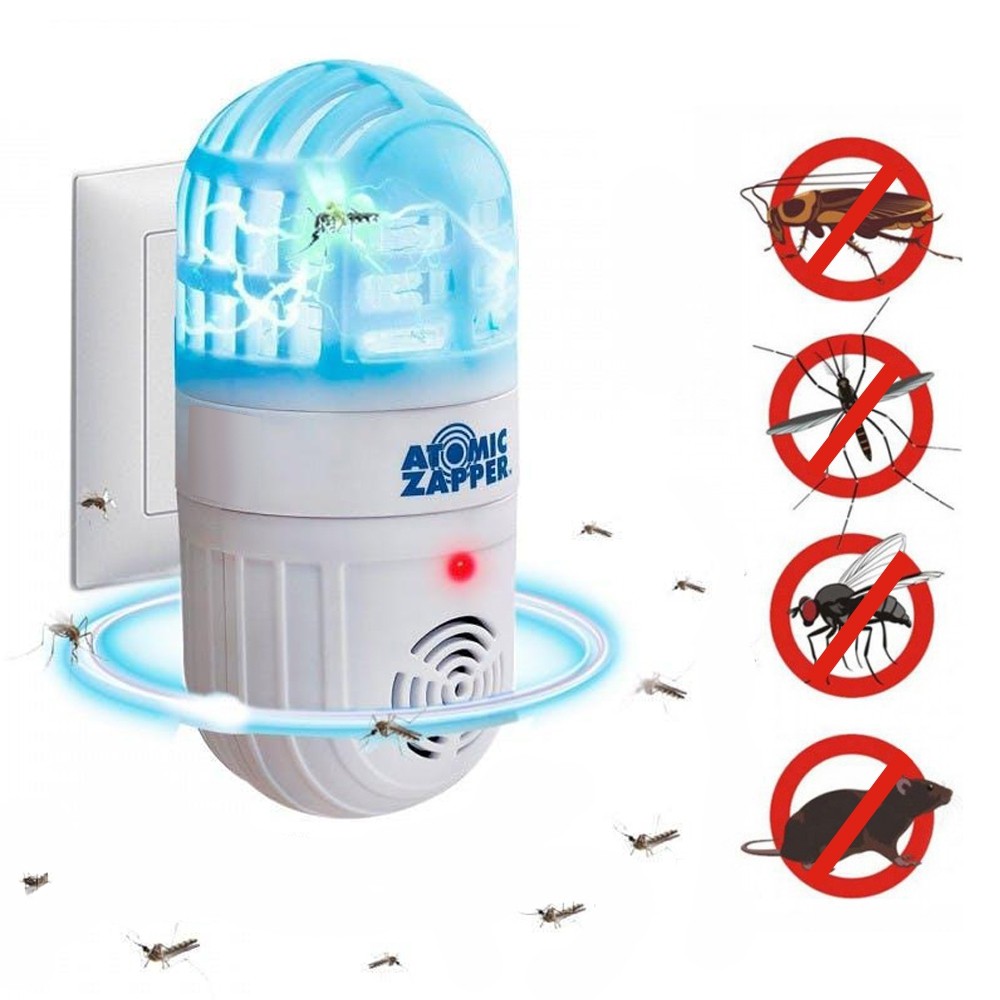 Atomic Zapper Mosquito Killer Ultrasonic Pest Repeller. 