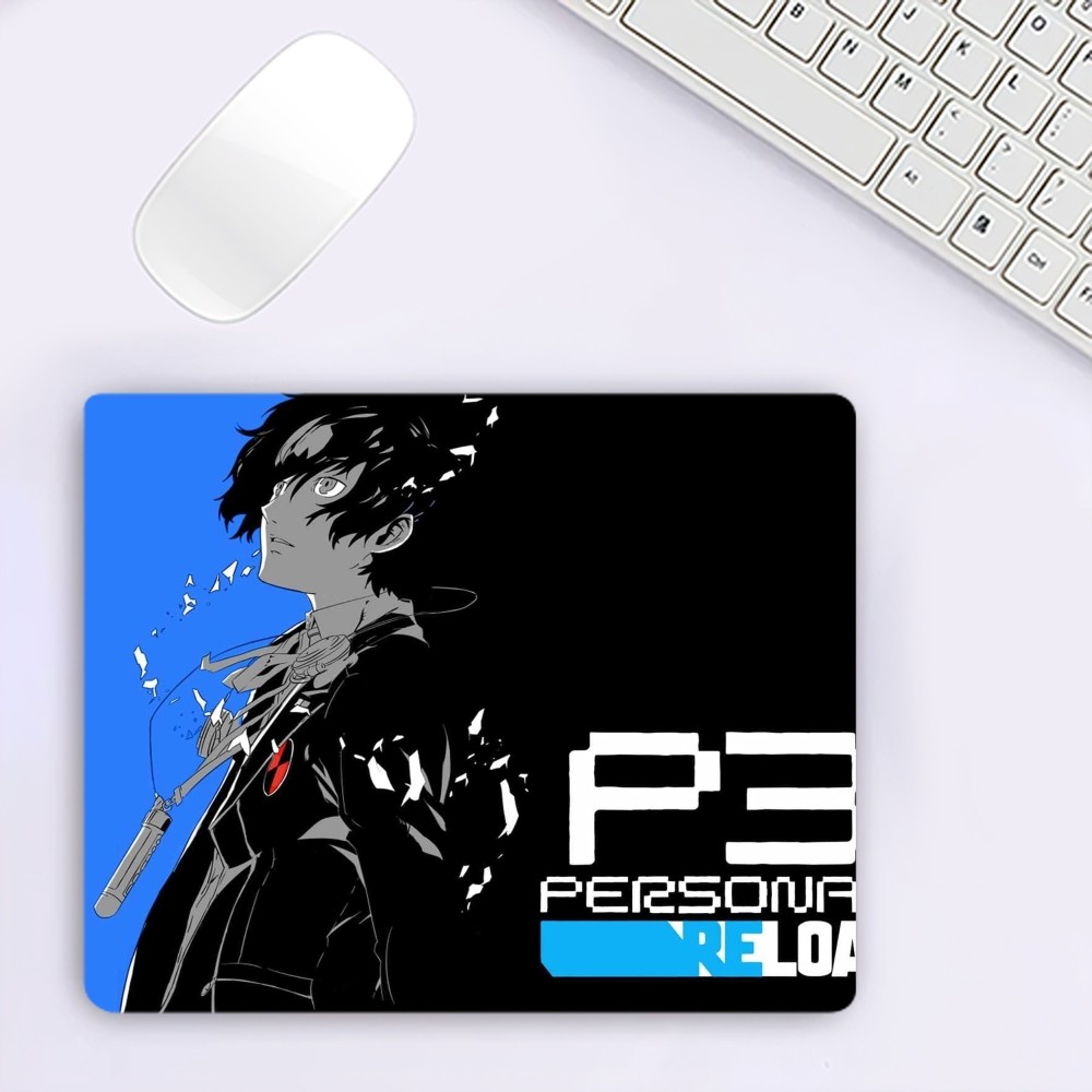 Game Persona 3 Reload P3RE S Mousepad Office Large Mouse PC Small Computer Game Keyboard Rubber Anti-slip Mice Mat. 