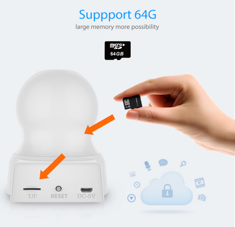 NEO COOLCAM Smart Home Automation Wi-Fi IP Camera Wireless HD 720P Network Night Vision Camera Work with Alexa Echo Simple Fidelity design. 